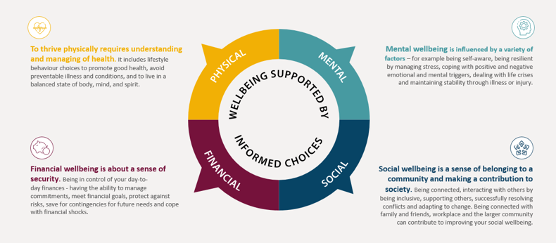 THE FOUR THEMES OF WELLBEING